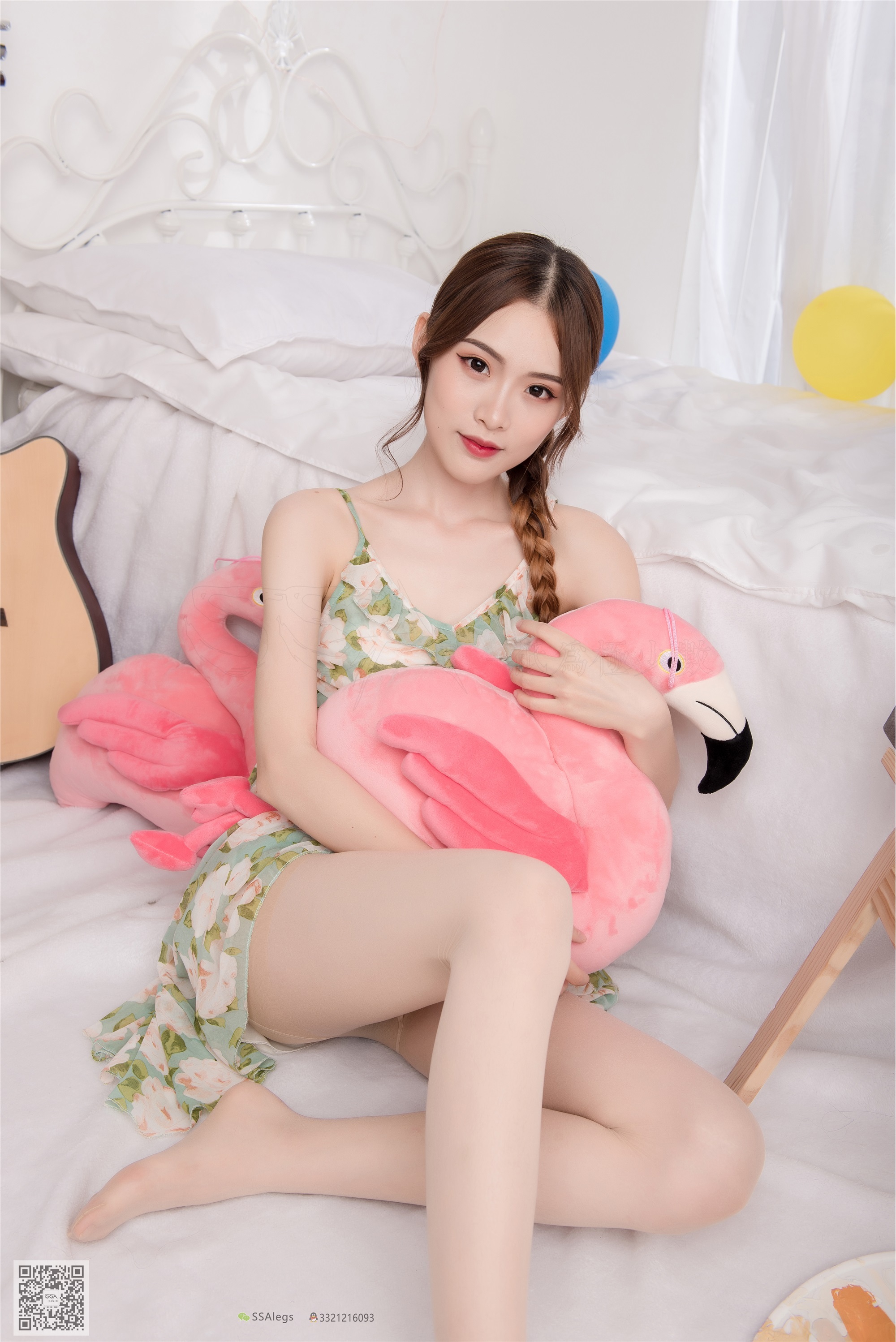 SSA丝社 NO.022 琪琪 化身灵魂画师肉丝美足特写